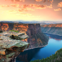 4-piece-canvas-print-sunset-rocky-mountains