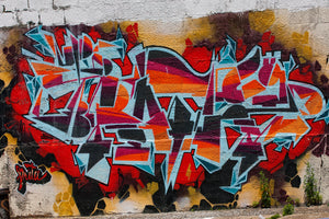 modern-3-piece-aluminium-print-new-york-graffiti
