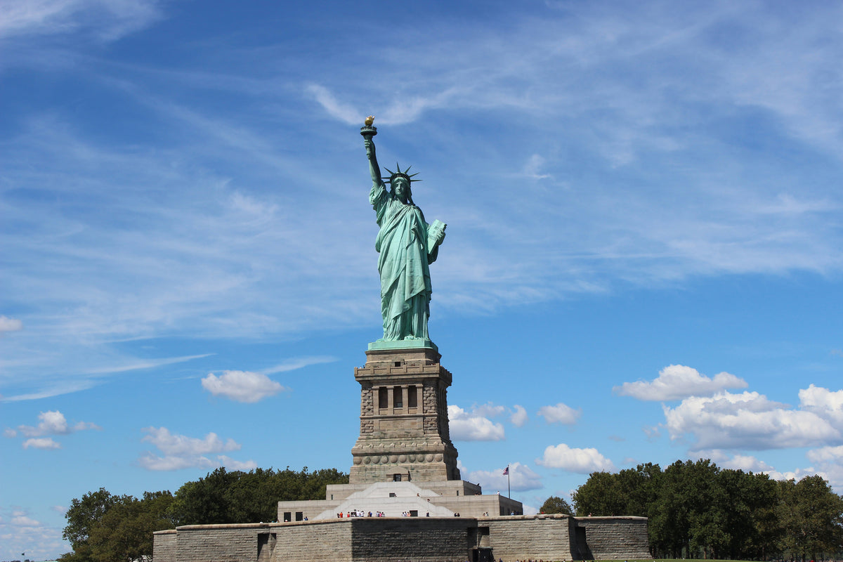 3-piece-aluminium-print-view-of-the-statue-of-liberty