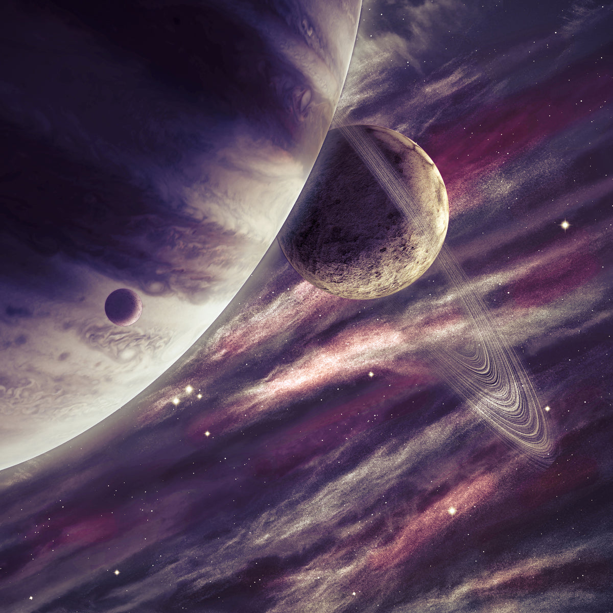 4-piece-aluminium-print-space-travel