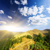 4-piece-canvas-print-sunrise-in-the-mountains