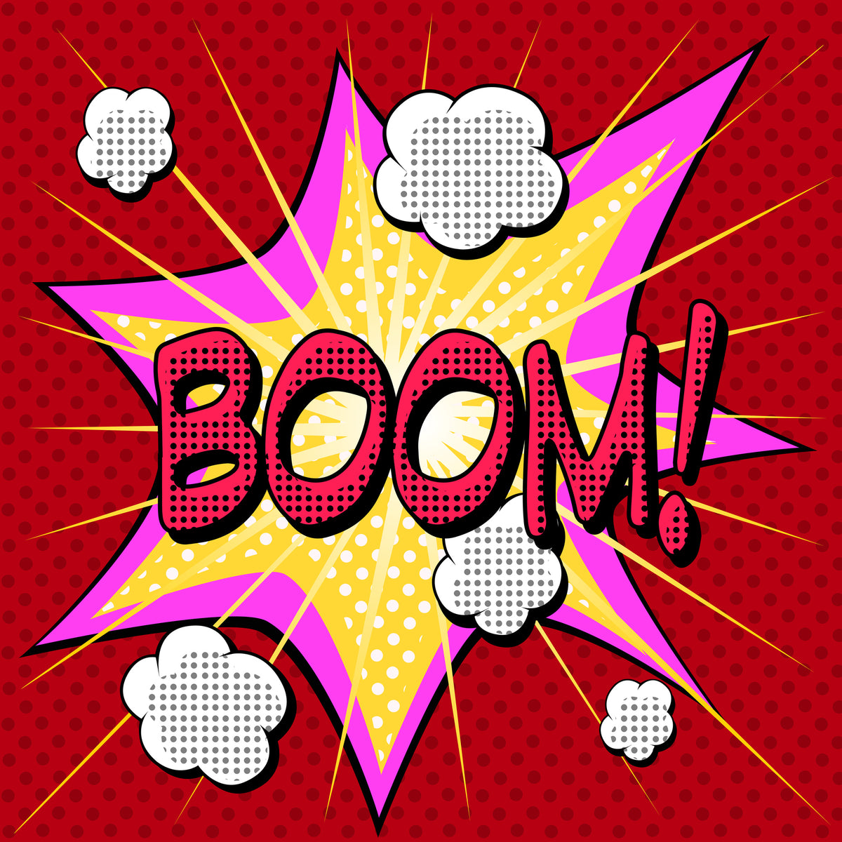 4-piece-aluminium-print-pop-art-boom
