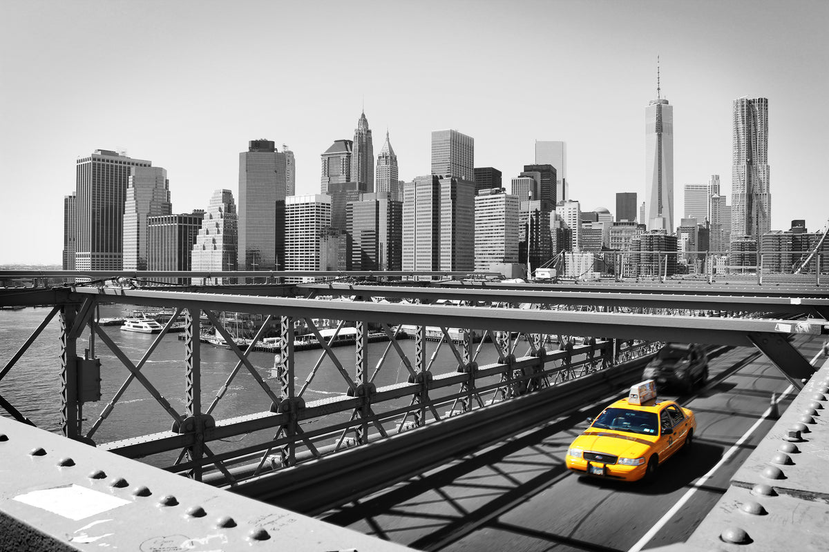 3-piece-aluminium-print-taxi-in-new-york