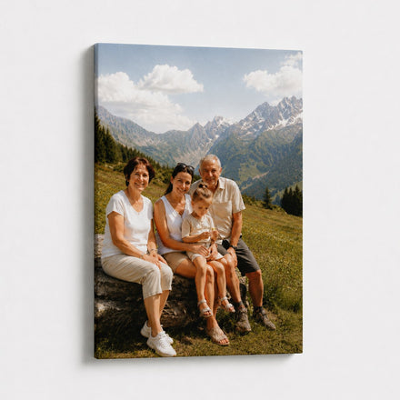 Foto als Leinwand