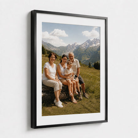 Foto als Poster gerahmt